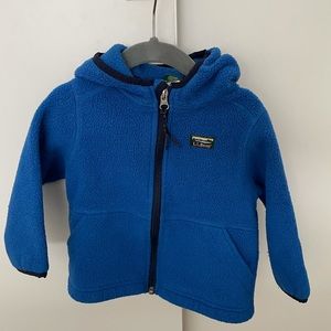 Toddler Boy Blue LL Bean Fleece Jacket